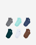 Everyday Essentials 6Pk Ankle Socks (9-11)