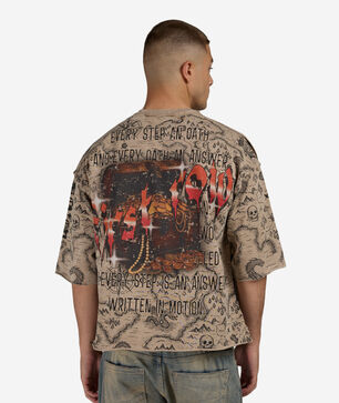 Buried Fortune Cropped Terry Tee