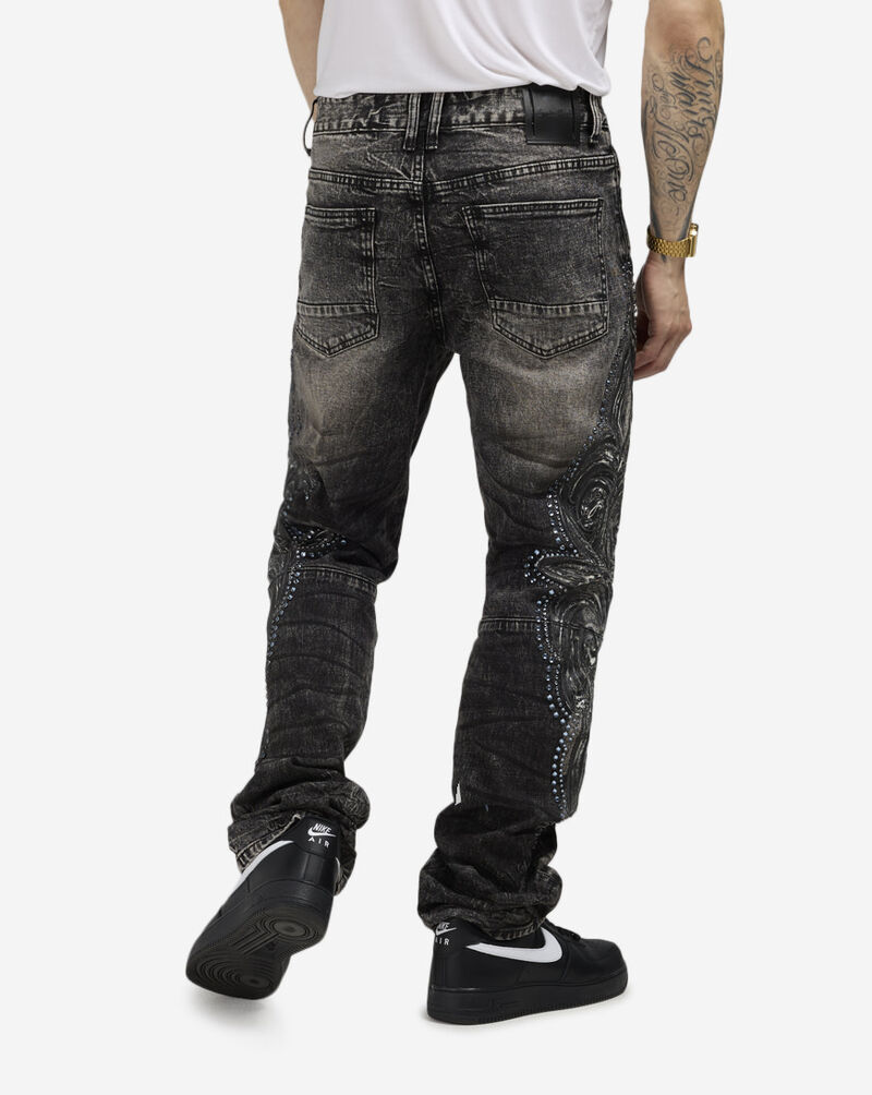 Smoke Rise Luminous Jeans JP25546SN-GRY Grey 2