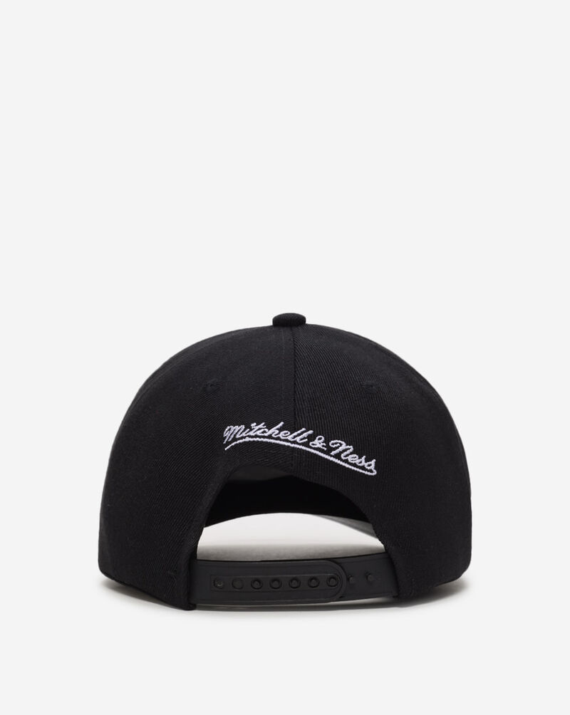 Mitchell  Ness Los Angeles Lakers Home Of Pro Pinch Fit Snapback Hat HP10055-LALBLCK Black 3