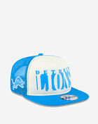 New Era 9Fifty Detroit Lions A-Frame Cut Out Snapback Hat 60724425 White 1