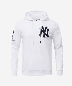New York Yankees Classic Chenille Double Knit Pull Over Hoodie