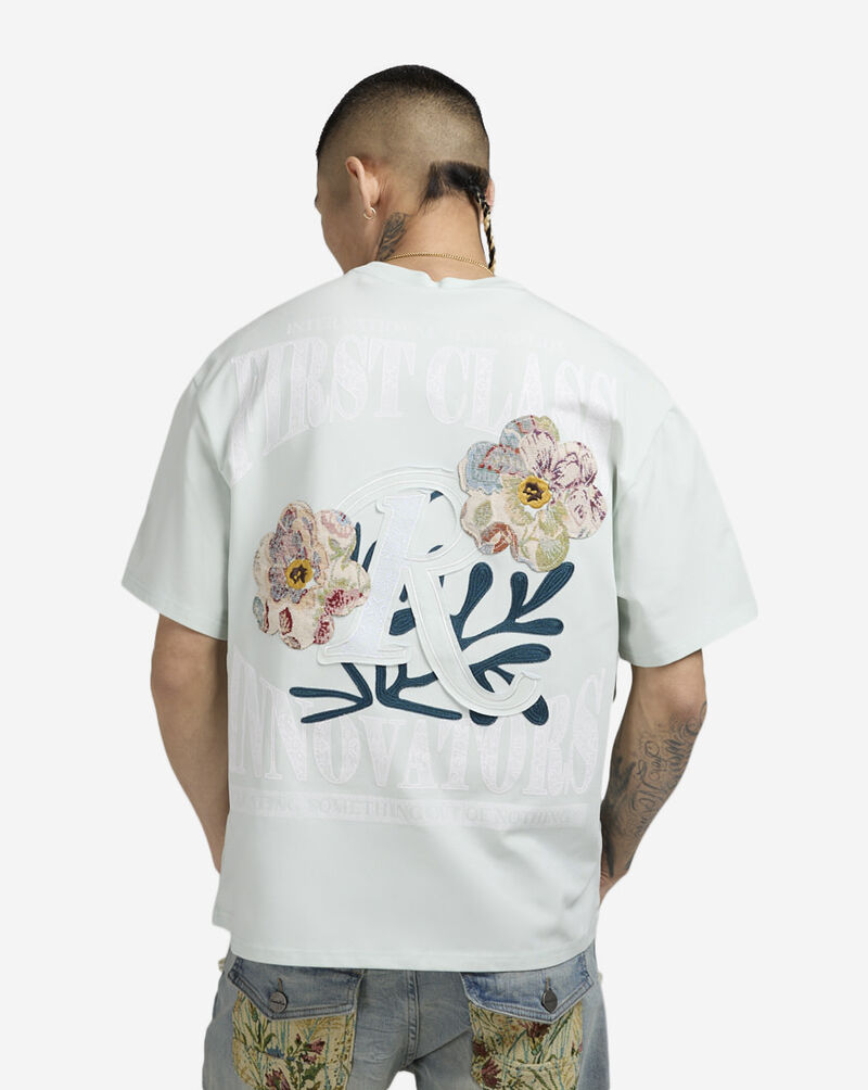 Smoke Rise Tapestry Graphic T-Shirt KT25271SNZ-MIN Blue 2