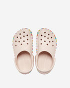 Crocs Grade School Classic Beaded Band Clog 211614-6URJ Pink 5