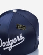 New Era 59Fifty Los Angeles Dodgers Satin Fitted Hat 60623219 Blue 2