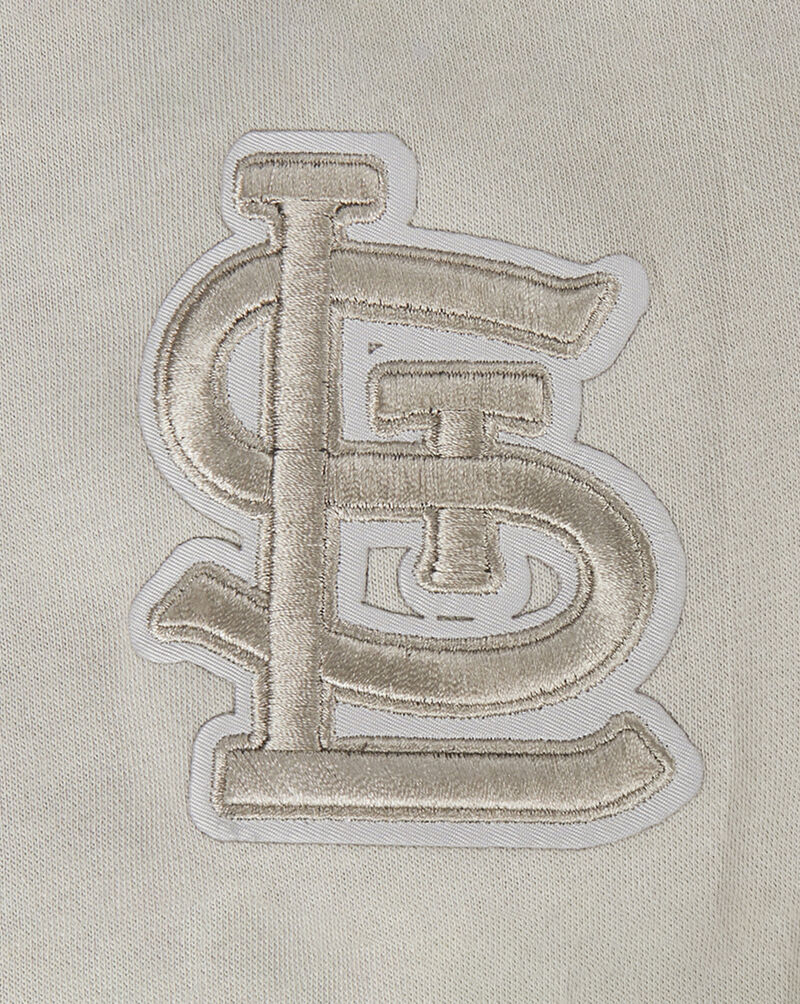 PRO STANDARD Big Boys' St. Louis Cardinals Neutral Fleece Pull Over Hoodie LSCB5315018-TAU Beige 2