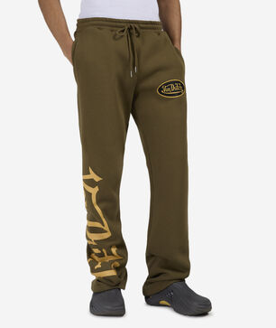 Embroidery Patches Stacked Joggers