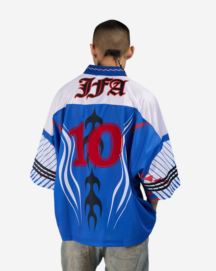 Shop adidas Bringback Remixed Japan Jersey KD5984 blue | SNIPES USA