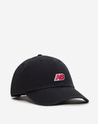 New Balance 6 Panel Classic Hat LAH51013-BKPP00 Black 1