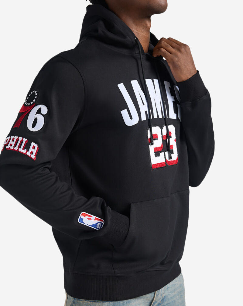 PRO STANDARD Philadelphia 76ers LeBron James #23 Pullover Hoodie BP75517843-BLK Black 3