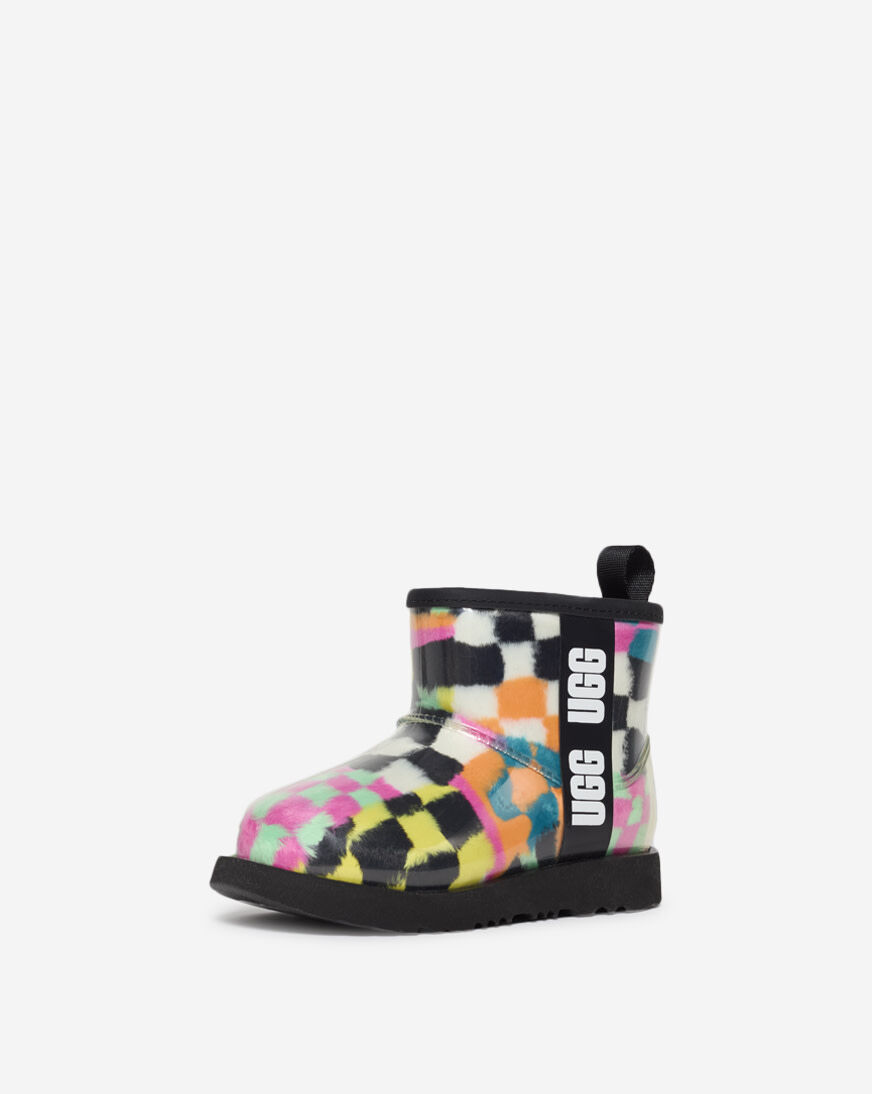 Shop UGG Toddler Classic Clear Mini Boots 1134910BLKMI multi