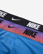 Nike Big Kids' 2PK Printed Boxer Briefs 9N1259-B68 Blue 2