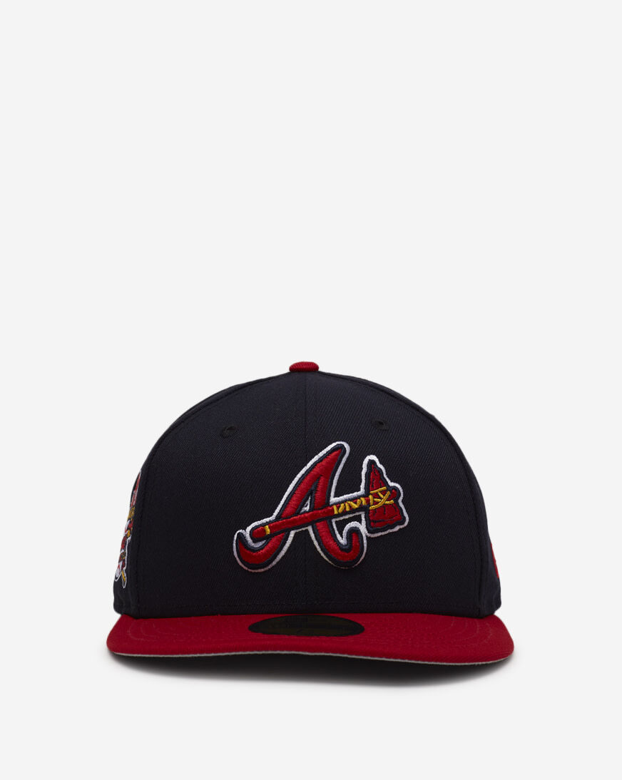 Shop New Era 59Fifty Atlanta Braves Two Tone Fitted Hat 70703509 ...
