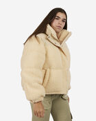 Nylon  Borg Puffer Jacket