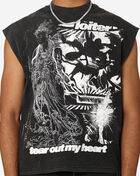 Loiter Soulless Oversized Muscle Tee 02047435V009 Black 3