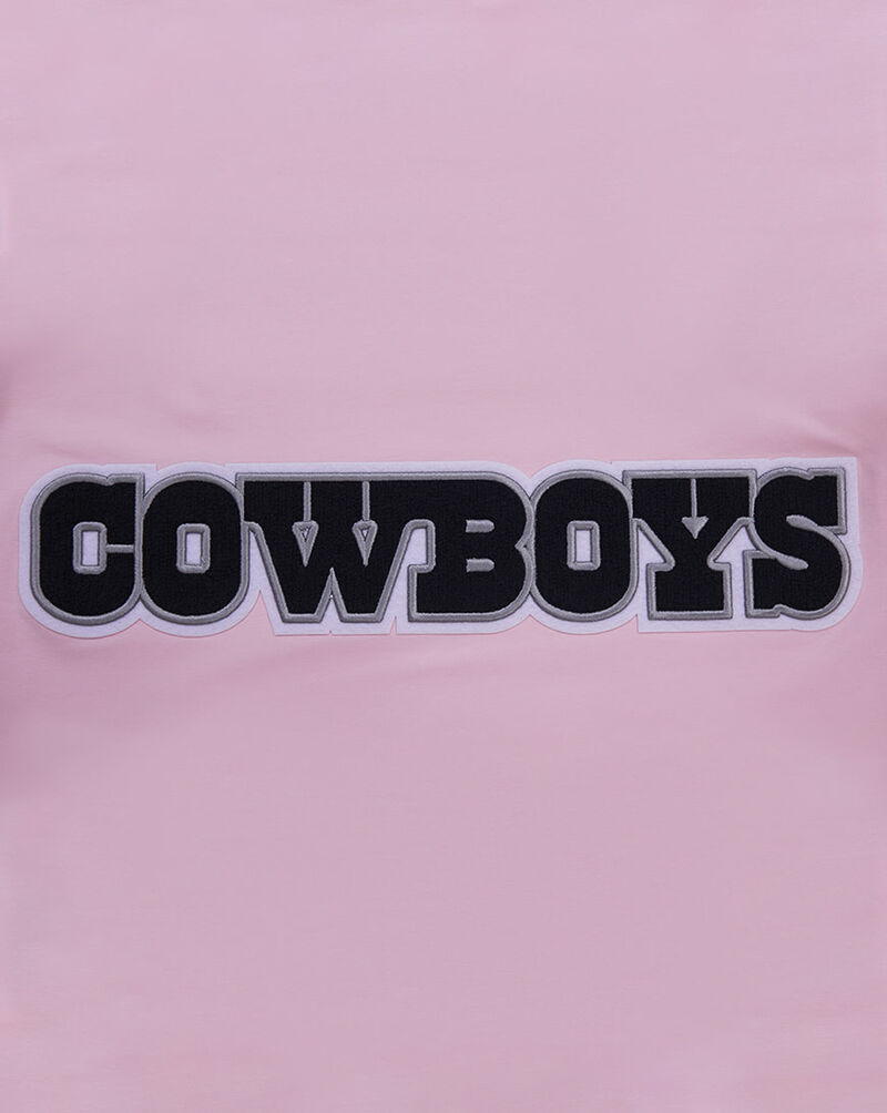 PRO STANDARD Dallas Cowboys Classic Chenille Tee FDC1410291-PNK Pink 2