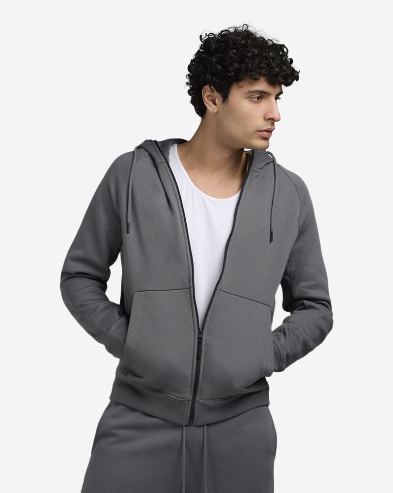 Jordan Craig Basic Full Zip Hoodie 8870H-GRY Grey 1