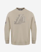 Los Angeles Lakers Neutral Drop Shoulder Fleece Crewneck