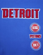 Detroit Pistons Retro Classic Rib Fleece Crewneck
