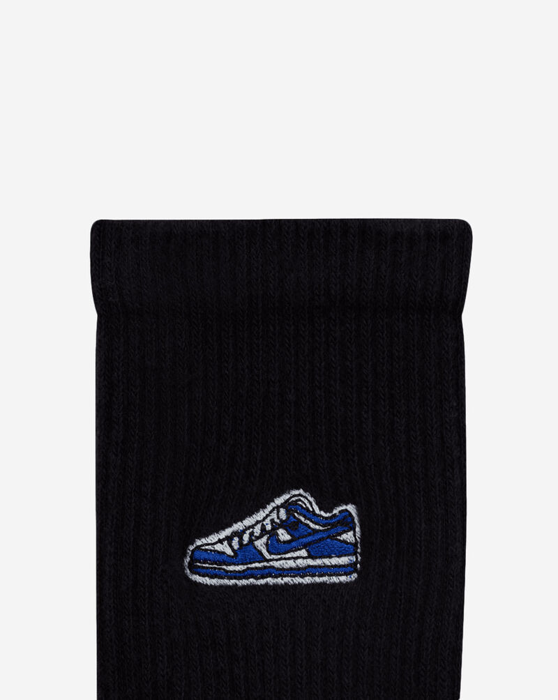 Nike Everyday Crush Dunk Patch Crew Socks (M/L) FQ0326-010 Black 2