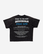 First Row Kids' 3/4 Sleeve Eagle Terry Rhinestone Tee FRBM3056 Black 3