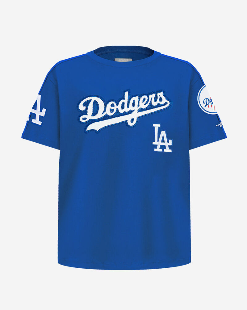 PRO STANDARD Big Boys' Los Angeles Dodgers Freddie Freeman #5 Classic Player Taping Tee LLDB1315563-DBL Blue 1