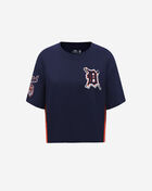 PRO STANDARD Detroit Tigers Mash Up Boxy Tee LDTA34502-MDN Blue 1