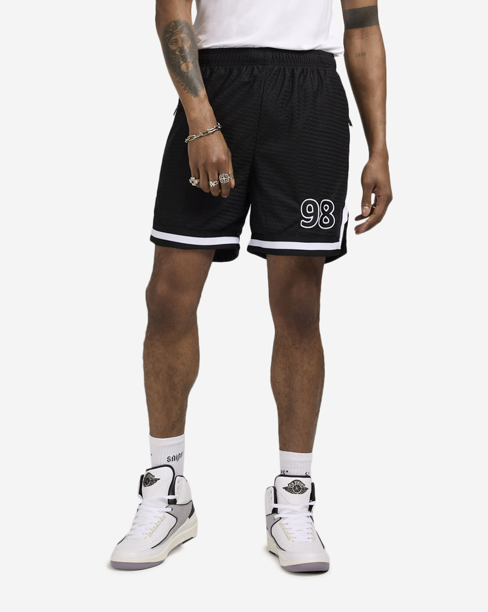 Shop SNIPES Mesh Shorts SNQ224002M-BLK black | SNIPES USA