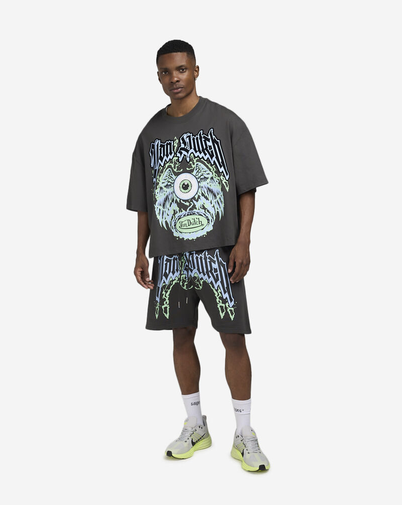 Von Dutch  Logo Cropped Tee 4VND9B7765-BLK Black 3