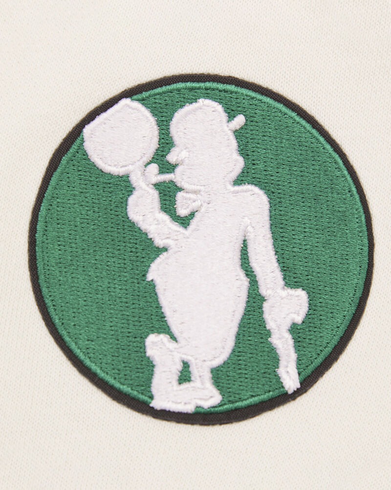 PRO STANDARD Boston Celtics Retro Classic Rib Fleece Crewneck BBCC515505-EKG cream 4