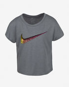 Girls' Rainbow Swoosh Tee
