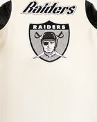 PRO STANDARD Las Vegas Raiders Retro Classic Rib Wool Varsity Jacket FOR643571-EBK cream 2