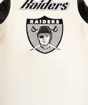 Las Vegas Raiders Retro Classic Rib Wool Varsity Jacket