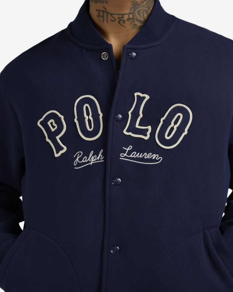 Polo Ralph Lauren The RL Fleece Western-Logo Jacket 710P04875001-NVY Blue 4