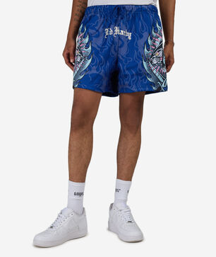 Panther Printed Mesh Short