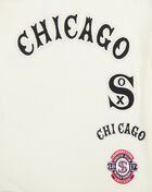 Big Boys' Chicago White Sox Retro Classic Striped Rib Tee