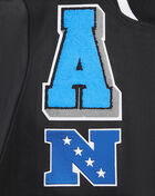 Carolina Panthers Mash Up Rib Wool Varsity Jacket