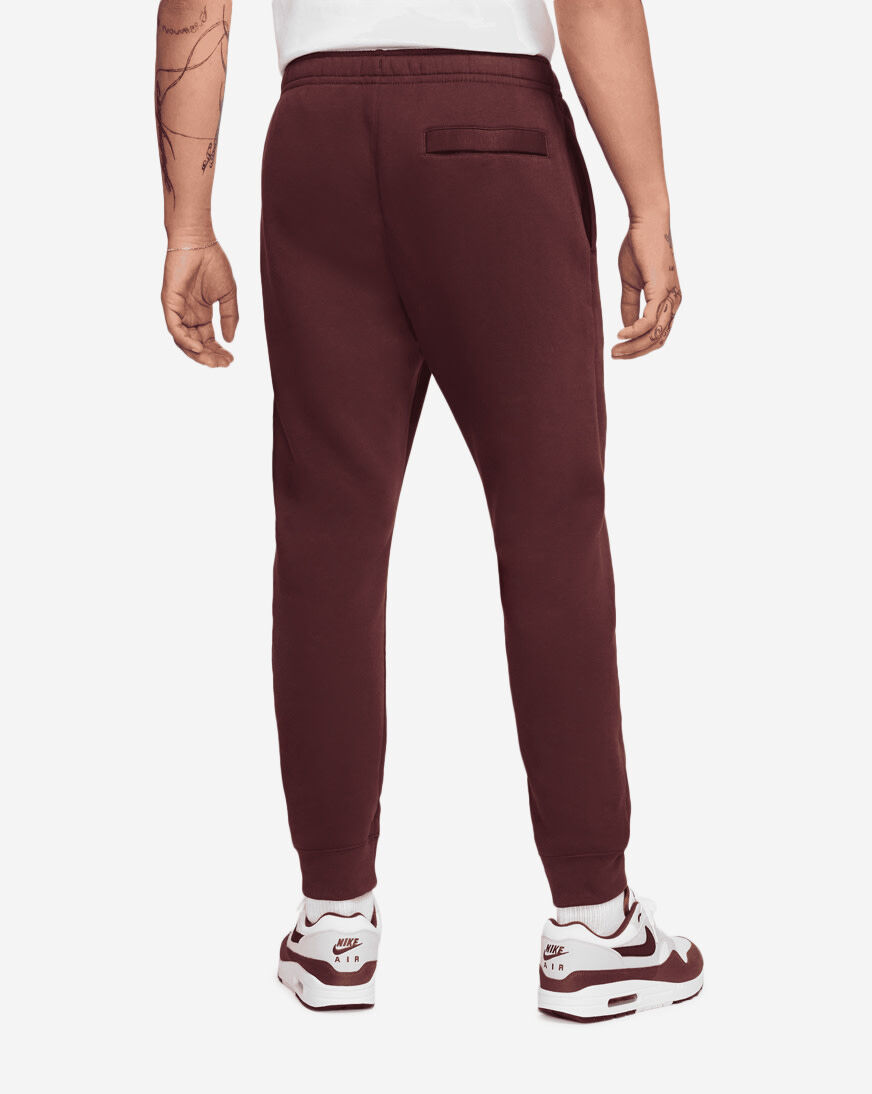 nike sportswear club fleece mahogany