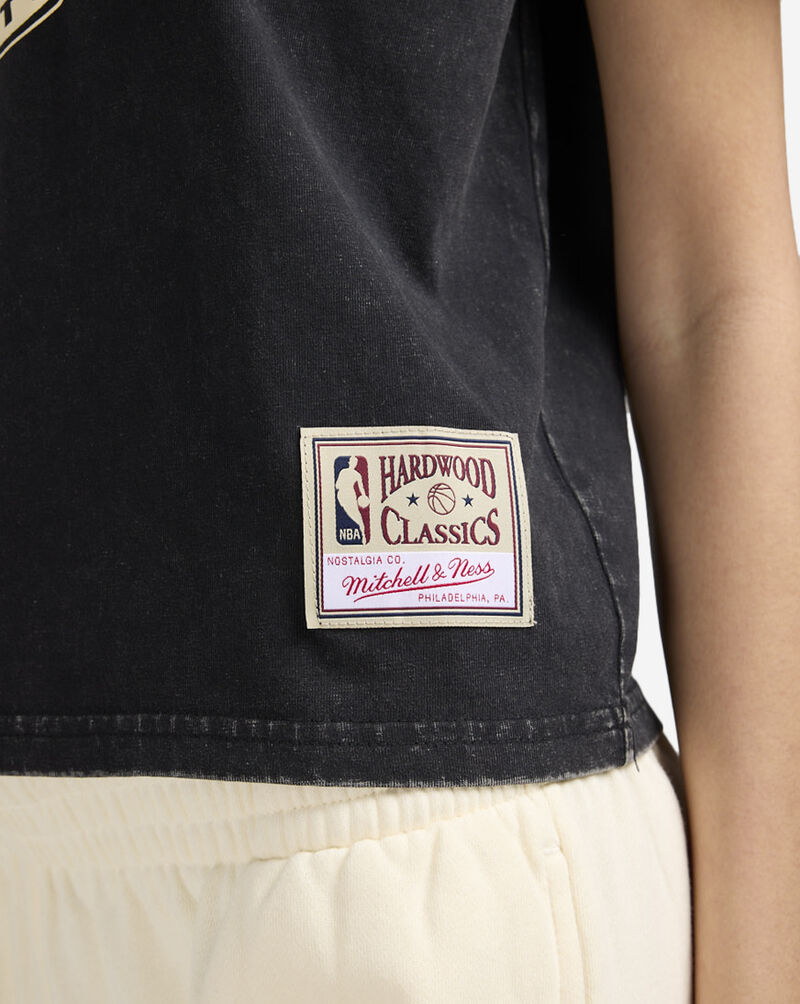 Mitchell  Ness Detroit Pistons Boxy Tee TP8488-DPIBLCK Black 3