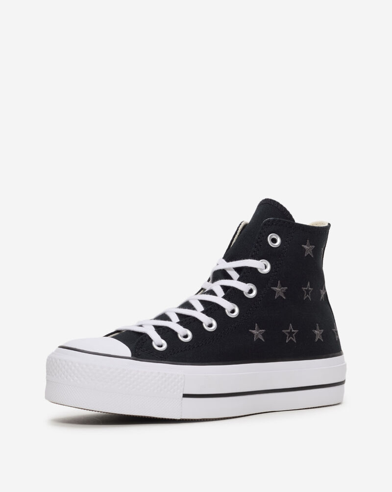 Converse Chuck Taylor All Star Lift Platform Archive Stars A15537C Black 2