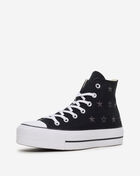 Converse Chuck Taylor All Star Lift Platform Archive Stars A15537C Black 2
