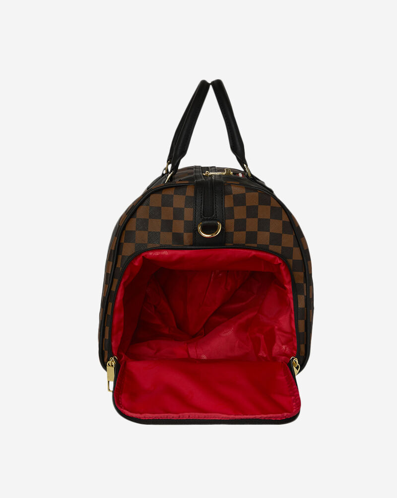 Sprayground Jetstream Duffle Bag D8285 Brown 8