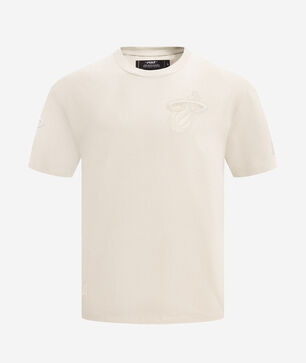 Miami Heat Neutral Drop Shoulder Tee