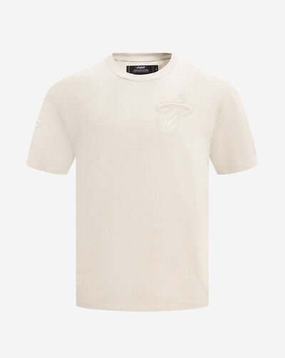 Miami Heat Neutral Drop Shoulder Tee