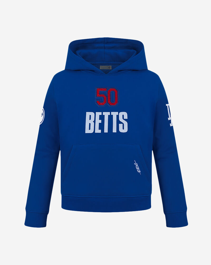 PRO STANDARD Big Boys' Los Angeles Dodgers Fleece Pullover Hoodie LLDB5315567-DBL Blue 1