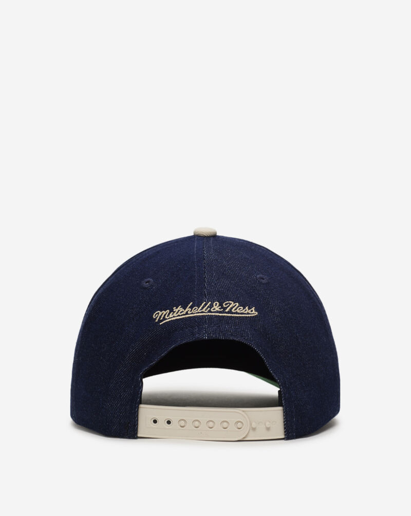 Mitchell  Ness Chicago White Sox Pro Pinch Denim Chainstitch Snapback Hat HP14680-CWSDNCR Blue 3