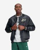 Varsity Satin Bomber Jacket