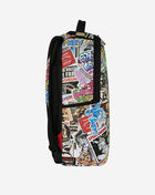 Sprayground Punk Sticker Shark Backpack B8651 Multi 5