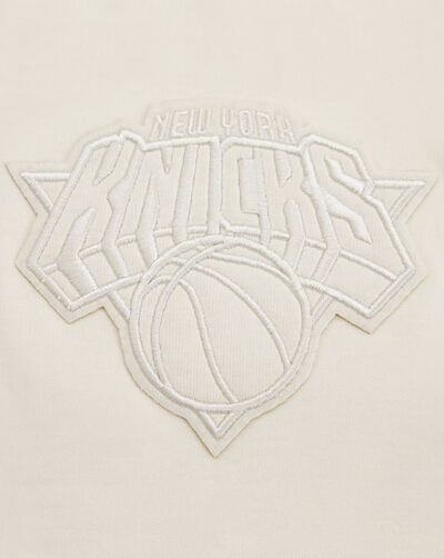 New York Knicks Neutral Drop Shoulder Tee