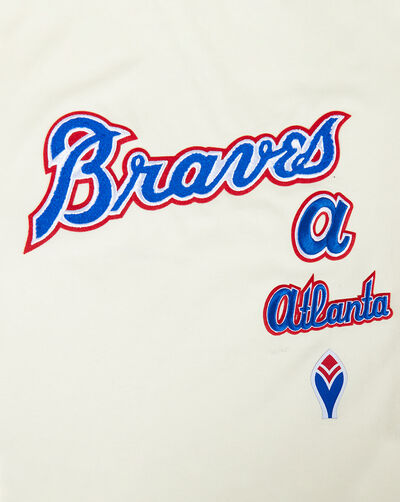Big Girls' Atlanta Braves Retro Classic Boxy Top